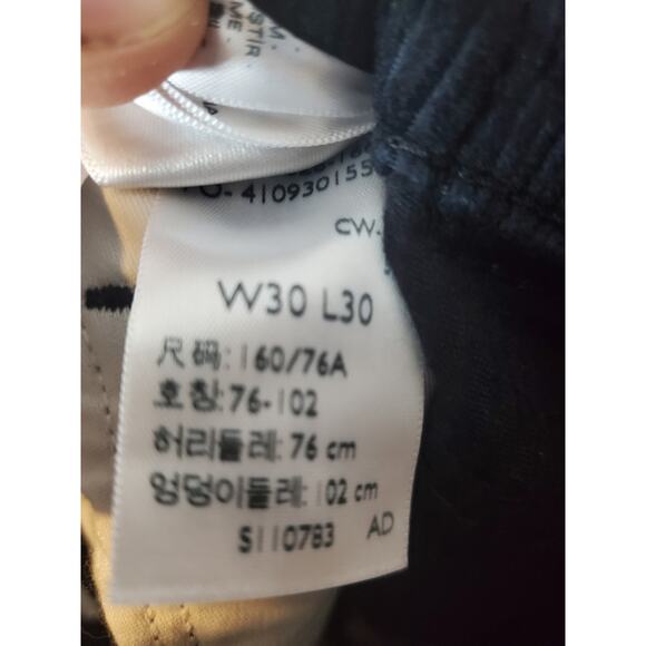 Levi's 30x30 311 Shaping Skinny Black Corduroy, NWT - Picture 5 of 6